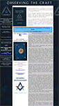 Mobile Screenshot of observingthecraft.com
